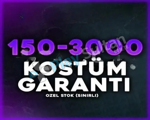BOŞ HESAP YOK DOPDOLUKOSTÜM GARANTİ