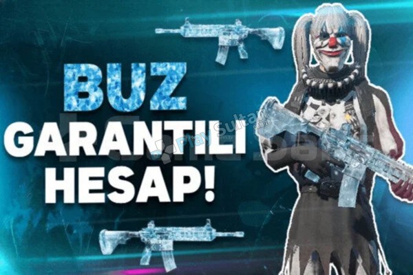 BUZ DİYARI GARANTİLİ PUBG RANDOM HESAP
