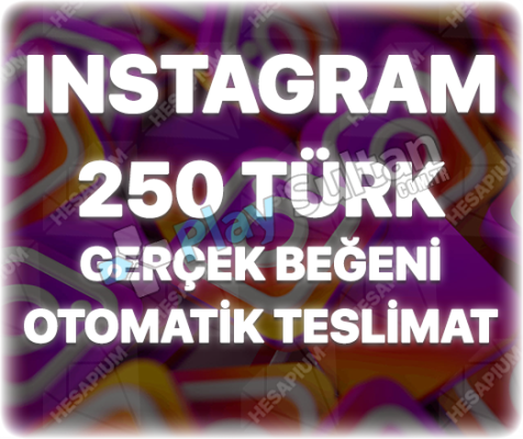 ÇALIŞAN - Instagram 250 Türk Beğeni - Keşfet Etkili