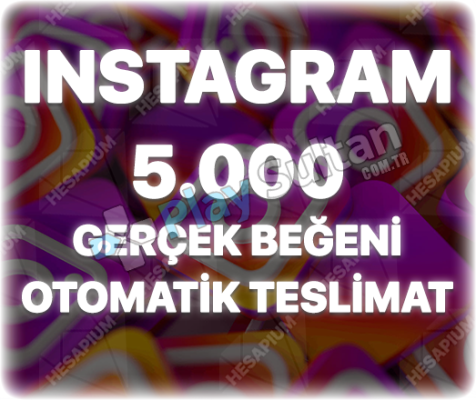 ÇALIŞAN - Instagram 5000 Beğeni - Keşfet Etkili