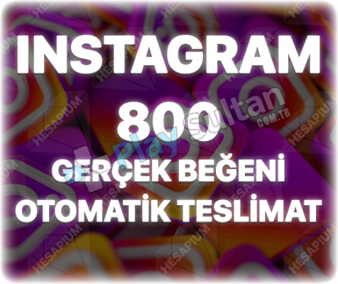 ÇALIŞAN - Instagram 800 Beğeni - Keşfet Etkili