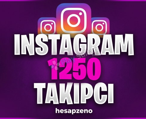 ÇALIŞIYOR İnstagram +1250 Takipçi