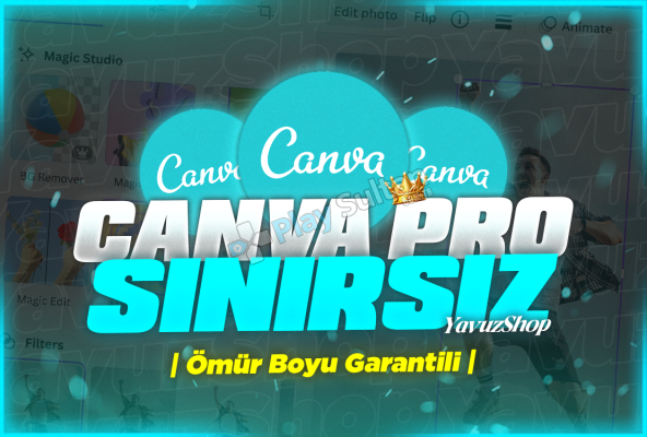 Canva Pro Sınırsız Kendi Hesabına Oto Teslim