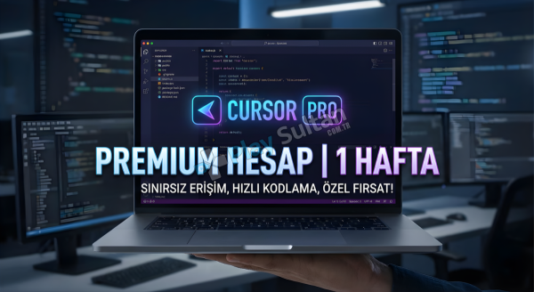 Cursor Pro Premium Hesap 1 hafta