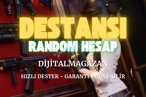DESTANSI GÖSTERİŞ PUBGM RANDOM HESAP - dijitalmagazan