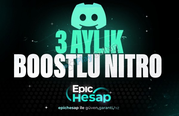 DİSCORD 3 AYLIK NİTRO 2X BOOST