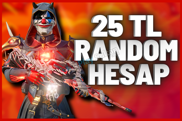 DOPDOLU 25 TL PUBG RANDOM HESAP