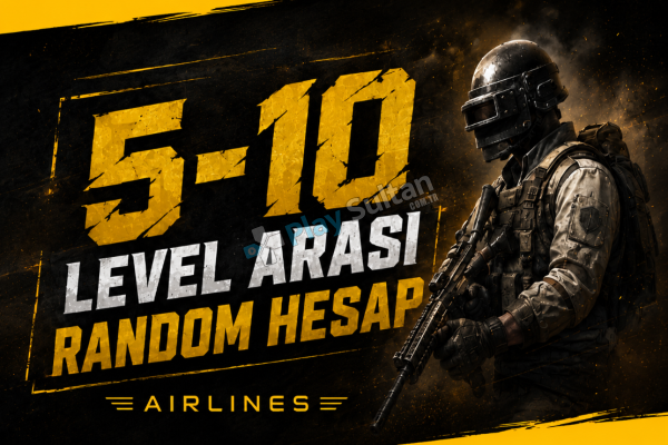 DOPDOLU 5-10 LEVEL GARANTİLİ RANDOM HESAPLAR