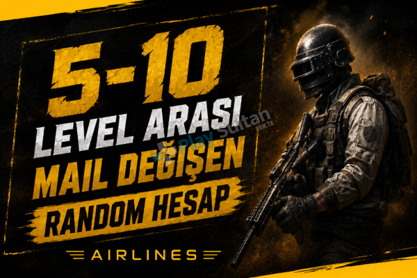 DOPDOLU 5-10 LEVEL MAİL DEĞİŞEN RANDOM HESAPLAR