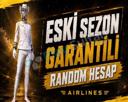 DOPDOLU ESKİ SEZON GARANTİLİ RANDOM HESAPLAR