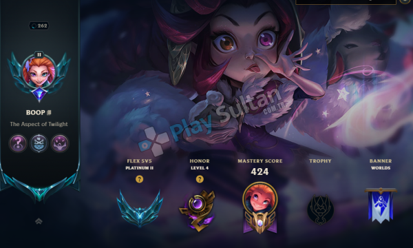 EUW Tüm karakterler açık 216 seviye 106 skin