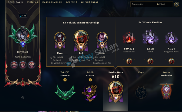 EUW ZÜMRÜT 3 163 SKİN TÜM CARLAR ACIK 400 LEVEL