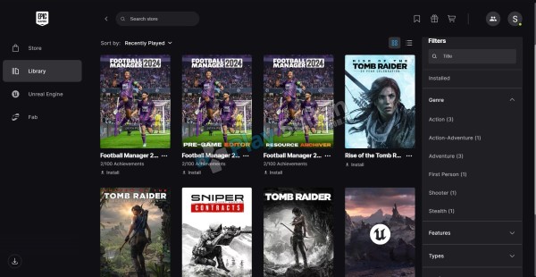FM24 + Tomb Raider Serisi + SWAT 4 6+ Yıllık Hesap
