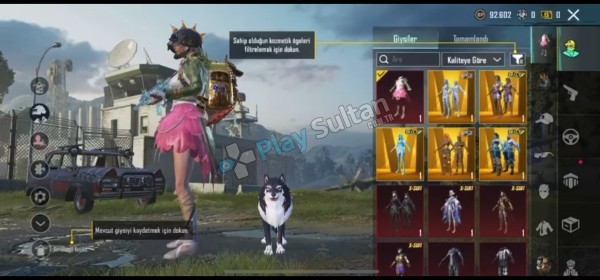 Ful+ful pubg mobile hesabı