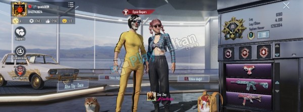 Full maskara hesap 2 Sezon mask +1000 uc