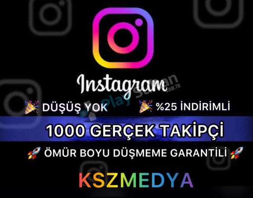 GARANTİLİ İnstagram 1000 Gerçek Takipçi