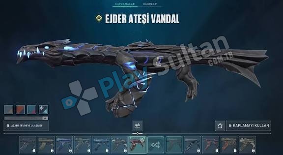İmmo elo bol skinli hesap ejder vandallı