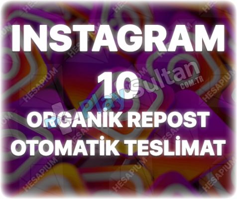 Instagram 10 Organik Repost - Keşfet Etkili