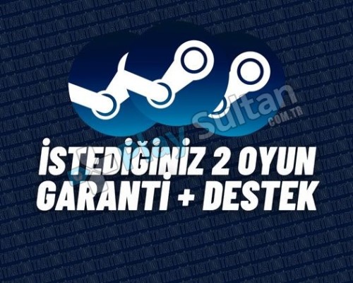 İSTEDİĞİN 2 OYUN Garanti + Destek