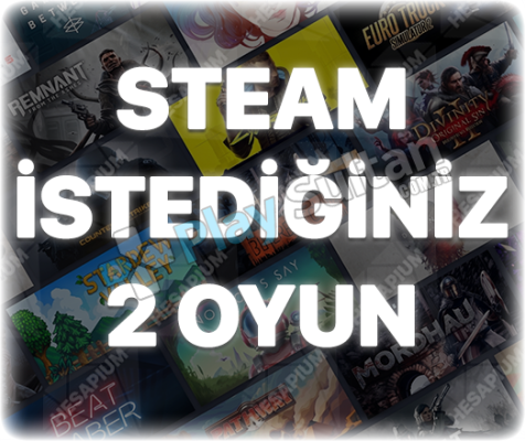 İstediğiniz 2 Oyun + Garanti