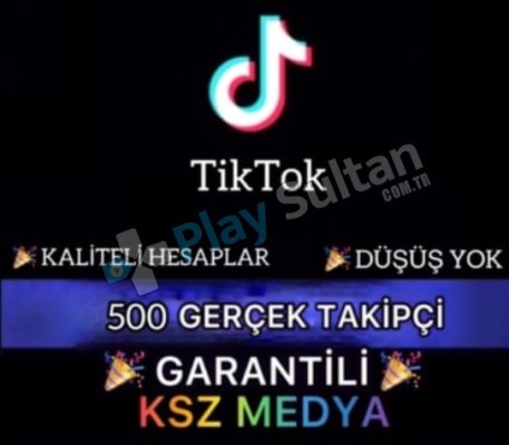 KALİTELİ Tiktok 500 Gerçek Takipçi