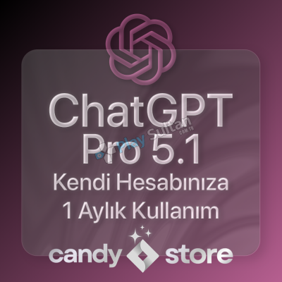 KENDİ HESABINIZA ÖZEL ChatGpt Pro 30 GÜNLÜK
