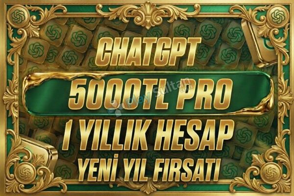 KİŞİYE ÖZEL 1 YILLIK CHAT-GPT PRO HESABI