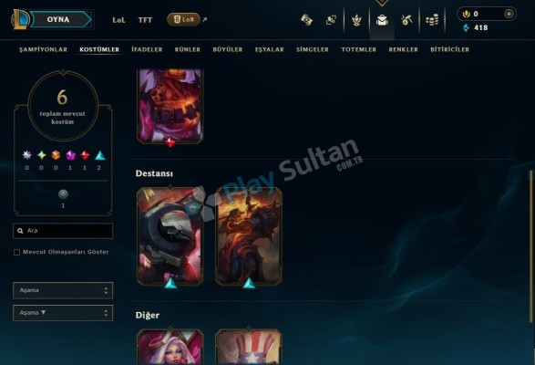 lol 37 sevıye hesap