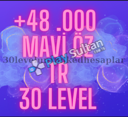 LoL 48000+TR MAVİ öz 30 Level Unranked Hesap