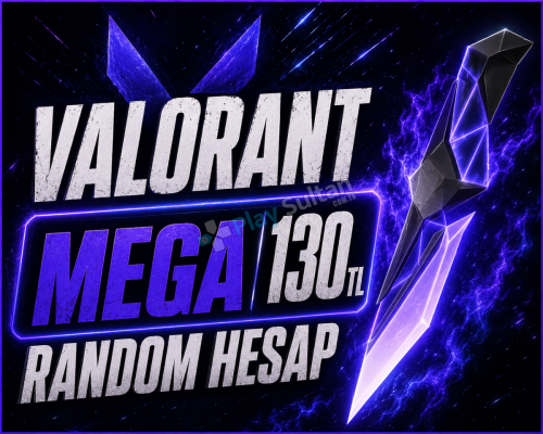 MEGA++ VALORANT RANDOM HESAP DOPDOLU