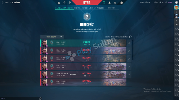 PLAT ESKİ SKİNLİ HESAP