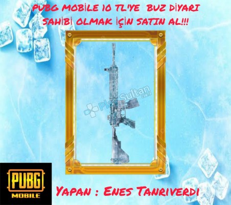 PUBG MOBİLDE 20 TLYE BUZ DİYARI SAHİBİ OLMAK İSTER MİSİN O ZAMAN STOK BİTMEDEN SATIN AL