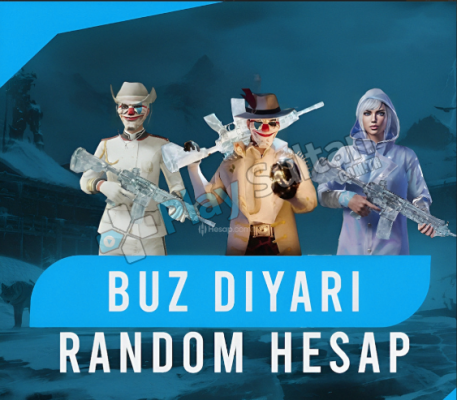 PUBG MOBİLE BUZ DİYARI RANDOM HESAP