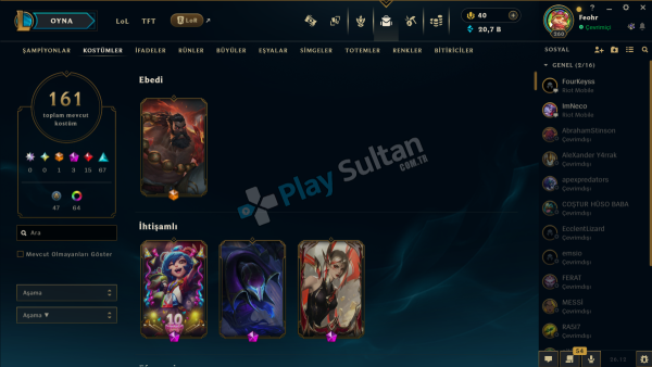 Riot Account- Lol-Valorant-Lor-TFT
