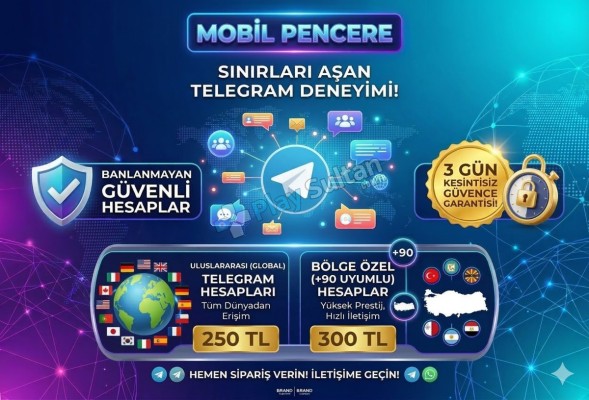 Risksiz - kesintisiz telegram hesapları