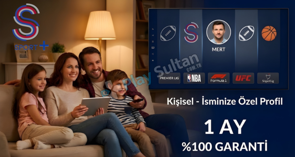 S Sport + Kişisel - İsme Özel Profil 1 AY
