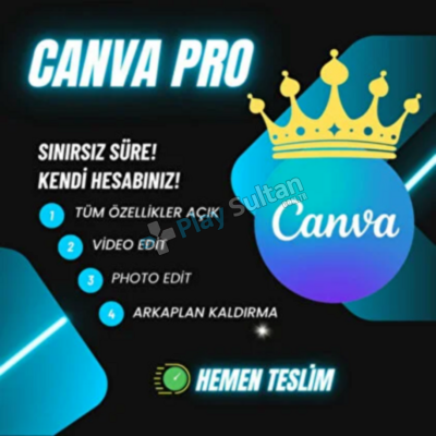 SINIRSIZ CANVA PRO KENDİ HESABINIZA