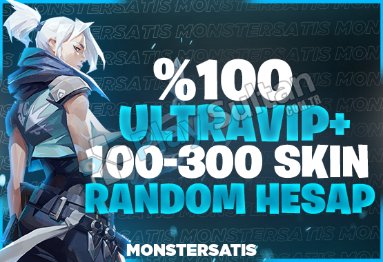 VİP+100-300 SKİN GARANTİLİ RANDOM HESAP