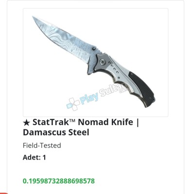 StatTrak Nomad Knife Damascus Steel