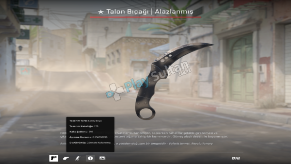 Talon Scorched 015 Float FT - Talon Alazlanmış