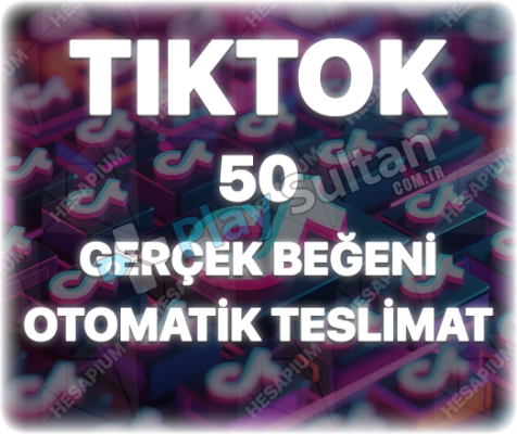 TikTok 50 Organik Beğeni - Keşfet Etkili