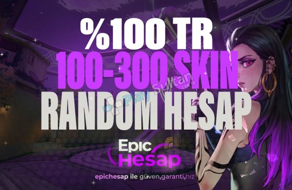 TR 100-300 SKİN RANDOM HESAP