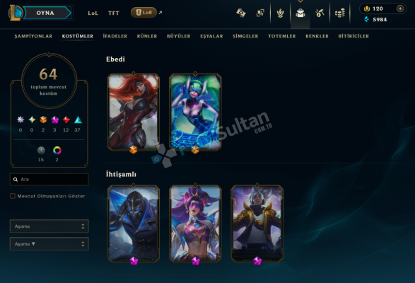 TR ÇÖPLÜK ELO DEMİR 60+KOSTÜM + İLK BİLGİLER