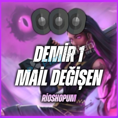 TR - DEMİR 1 - MAİL DEĞİŞEN - ULTRA DÜŞÜK MMR