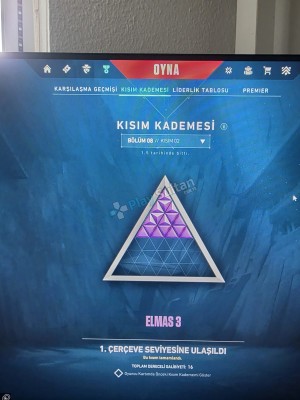 TR Dia3 görmüş 188 lvl skinli hesap