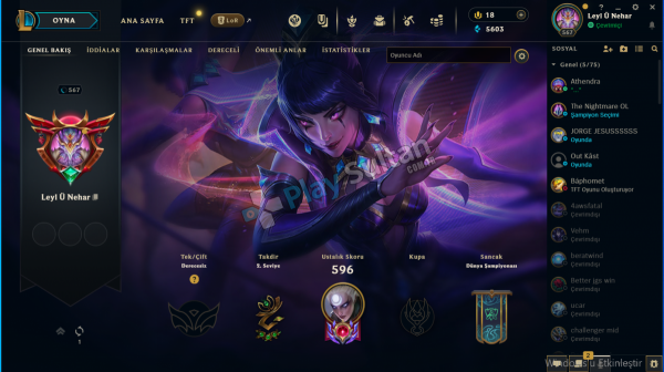 TR Diamond Yüksek Elo Hesap