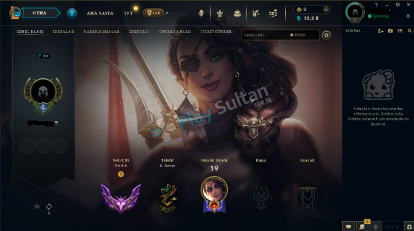 TR GANİMETİ BOL 63 WR MASTER HESAP