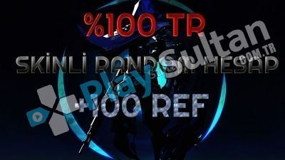 TR RANDOM SKİNLİ HESAP +400 REF