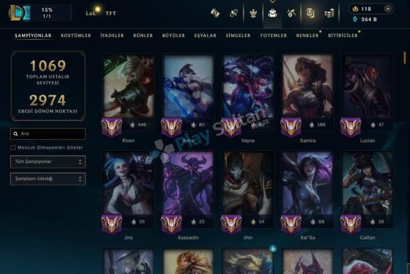 TÜRKİYENİN EN İYİ LOL HESABI