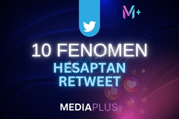 Twitter 10 Adet Fenomen Hesaptan 24 Saatlik Retweet